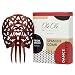 Ole Ole Flamenco Comb for Hair Concha Brown Flamenco Dancer Spanish Combs Peineta Flamenco Marron Ornamental Hair Pins