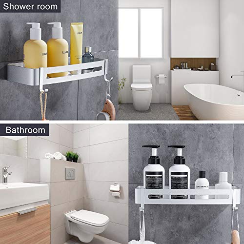 Hoomtaook douchebak zonder boren Douchebakplank spijkervrij geen beschadigingen, aluminium oppervlak roestvrijstalen… - Image 4