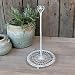 Fil de fer - Portarotolo da cucina in stile shabby chic, colore bianco anticato