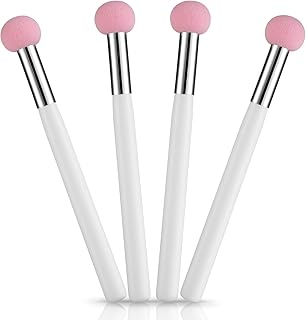 Sibba Pinceles para base, 4 piezas, maquillaj...