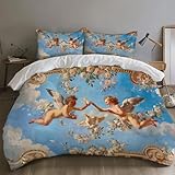 Photo Gallery skoeui set copripiumino 220x260 cm angelo dei sogni parure copripiumino morbida microfibra set di biancheria da letto 3 pezzi con 2 federe parure letto chiusura a cerniera blu Photo Gallery skoeui set copripiumino 220x260 cm angelo dei sogni parure copripiumino morbida microfibra set di biancheria da letto 3 pezzi con 2 federe parure letto chiusura a cerniera blu