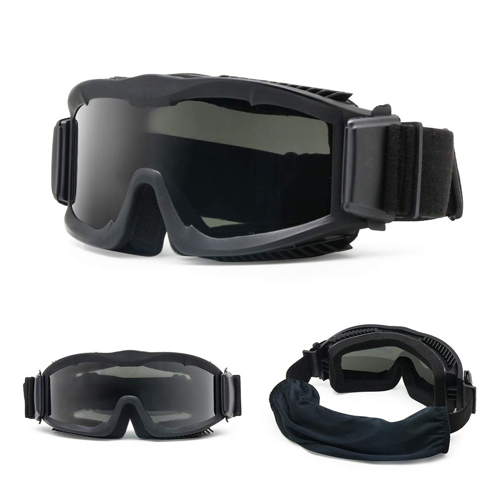 Militärisch Alpha Ballistisch Schutzbrille Taktische Sonnenbrille Airsoft CS Paintball Brille