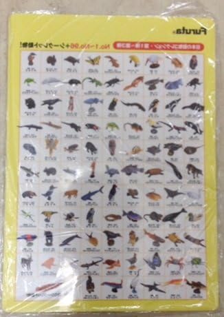 Amazon 非売品 チョコエッグ 日本の動物コレクション 下敷き 黄色 アニメ 萌えグッズ 通販