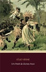 Capa de Um Herói de Quinze Anos (Viagens Maravilhosas)