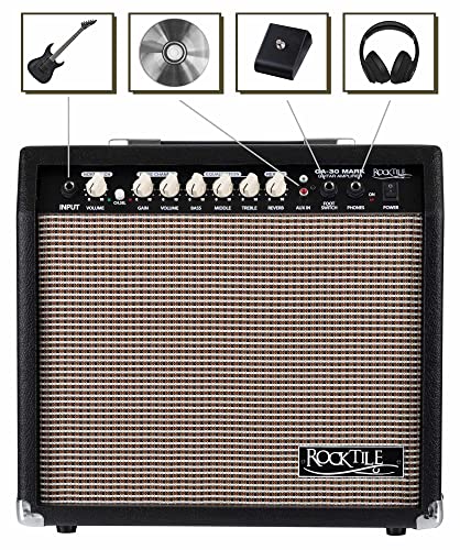 Rocktile GA-30 Mark amplificateur de guitare - Les Beatles, Paul McCartney, John Lennon, RIngo Starr, George Harrison Rocktile GA-30 Mark amplificateur de guitare – Image 5