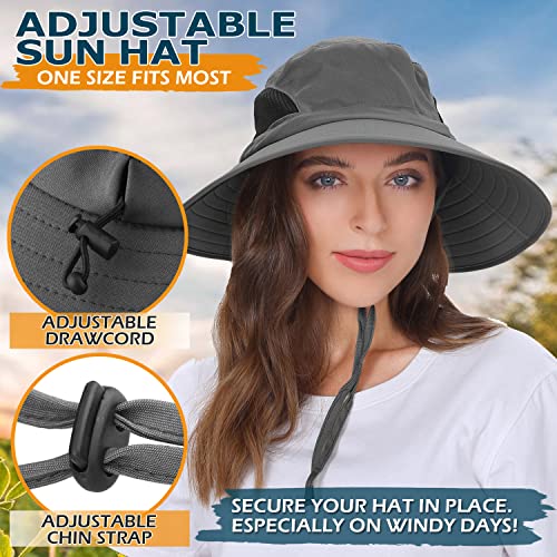 Einskey Wide Birm Fishing Hat With Neck Flap, Upf50+ Full Coverage Sun Protection Waterproof Safari Hat For Men And Women #TOP3