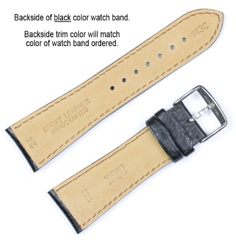 Debeer Brand Sport Leather Watch Band - Havana 22Mm #TOP1