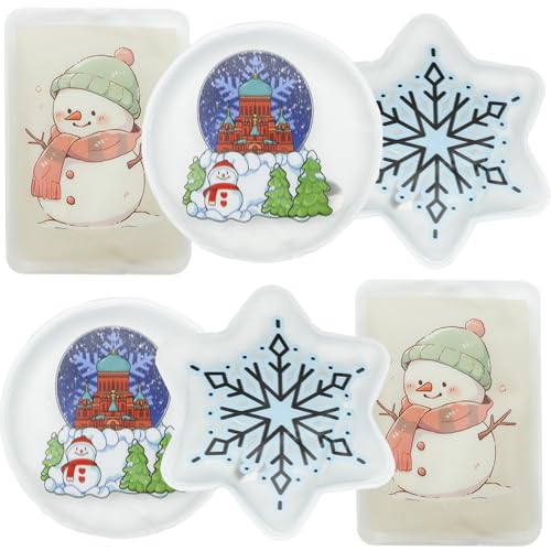 Hand Warmer,Portable Pocket Body Warmers,Natural Odorless Hand Warmer,Ideal for Camping & Hiking,Long-Lasting Warmth,Safe Click-Heating(Set of 6)