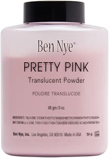 Ben Nye Translucent Powder Pretty Pink Face Powder 90ml (85gm) by Ben nye