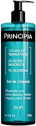 Gel de Limpeza Facial Principia 13% Tensoativos + 2% Ácido Salicílico + 5% Glicerina GL-01 com 500g