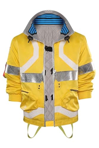 Ubaywey Anime Cosplay Kostüm Jacke Mantel Reißverschluss Sweatshirt Halloween Karneval Outfit Herren L