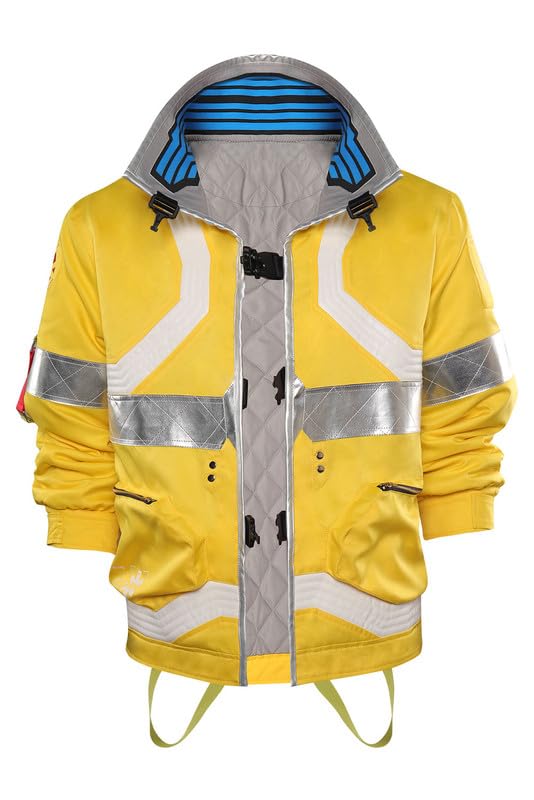 Ubaywey Anime Cosplay Kostüm Jacke Mantel Reißverschluss Sweatshirt Halloween Karneval Outfit Herren XL