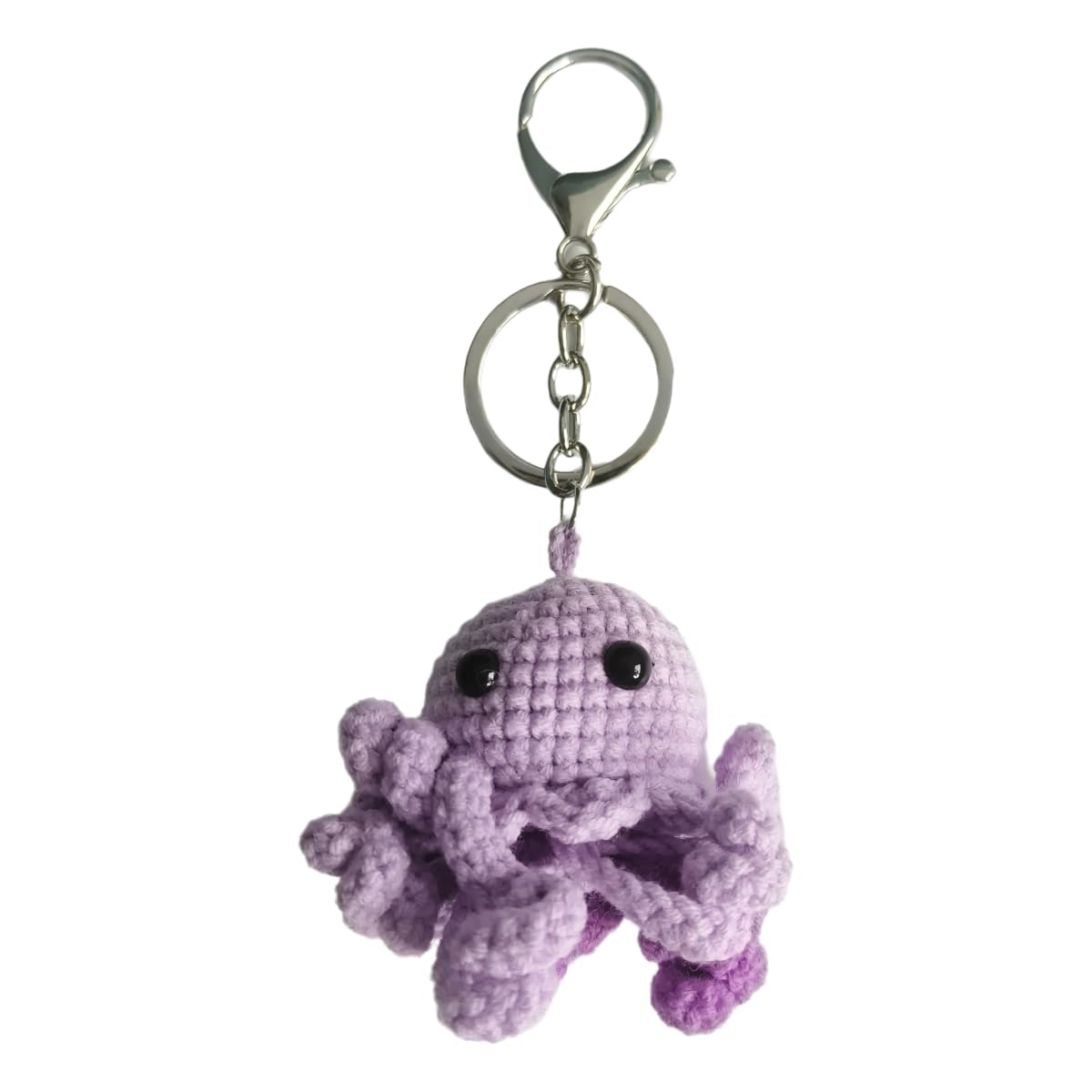 Crochet Keychain, Knitted keychain Charms for Women Girls, Cute Kawaii Backpack Pendant Accessories Handmade Gift