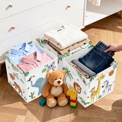 Boîtes de rangement enfants paniers cubes koala coffre à jouets - 7