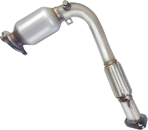 Miniatura 3 de Convertidor catalítico delantero y trasero compatible con Chevrolet Equinox 2010, 2011, 2012, 2013, 2014, 2010-2014, GMC Terrain 2.4L, convertidor