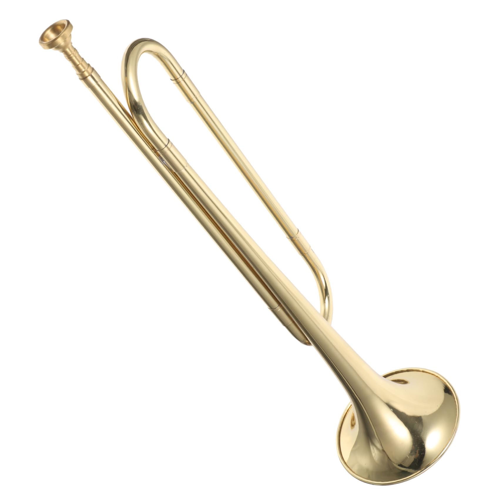 Tromba in Si Bemolle in Ottone Dorato, Strumento Professionale per Studenti