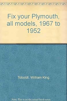 Unknown Binding Fix your Plymouth, all models, 1967 to 1952 Book