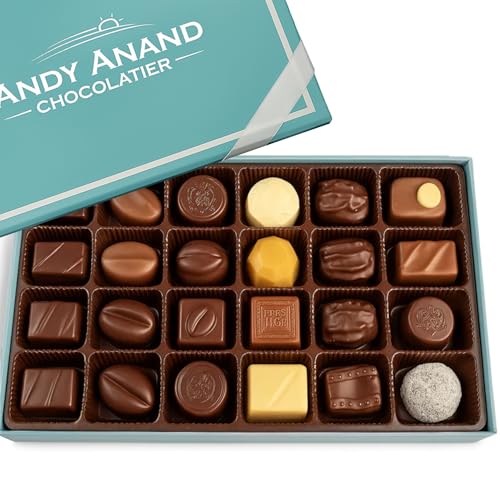 Andy Anand Chocolatier Sugar Free Belgian Dark Chocolate Truffles -