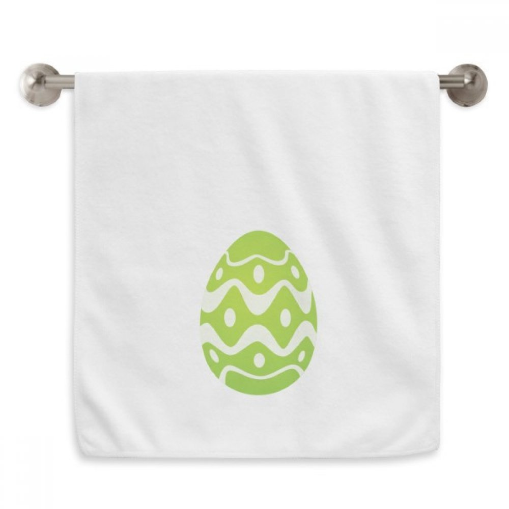 Culture motif diadème serviettes de bain blanches 13X29 pouces pour fête pascale