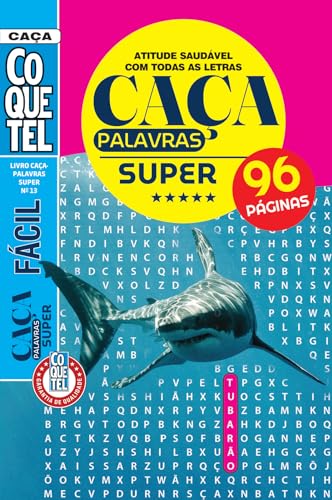 Livro Coquetel Caça Palavras Super Ed 13