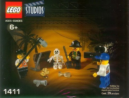 Lego Studios Set #1411 Pirates Treasure Hunt