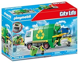 PLAYMOBIL City Life Recycling Truck Müllwagen