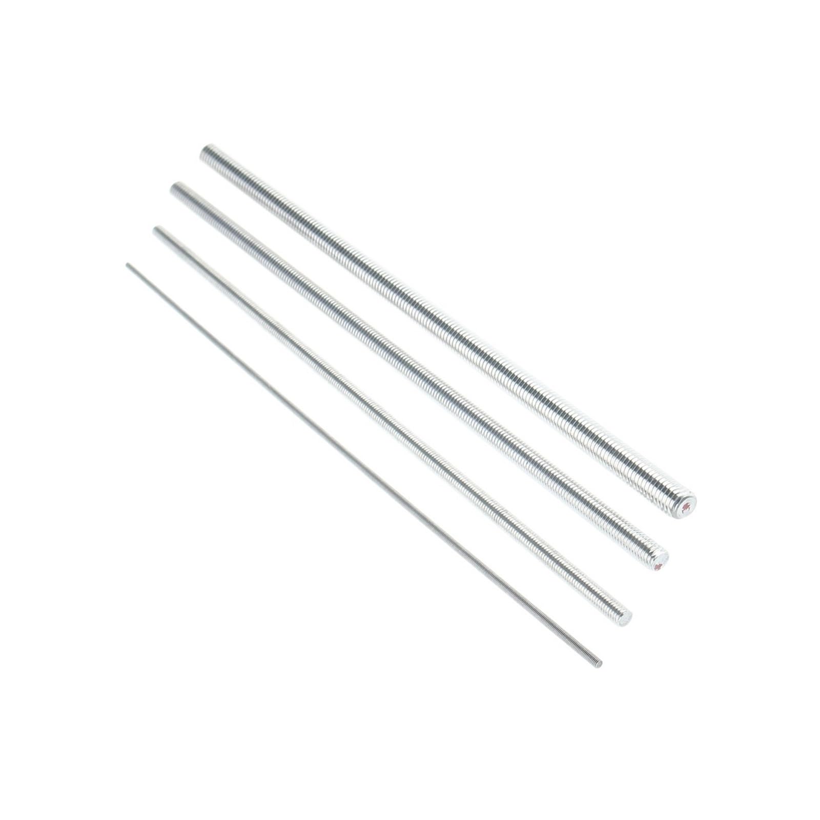 Varilla roscada, Varilla roscada, Barra de Rosca Completa, Tornillo de espárrago, Longitud 250 mm, Plata 304, Acero Inoxidable DIN975 M3 M4 M5 M6 M8 M10 M12 M14 M16 M18 M20(M18)