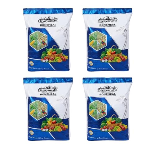 Image of Divayanshi Bone Meal Fertilizer for Plants | Organic Powder for Strong Root Growth & Flowering | Rich in Phosphorus & Calcium | Ideal for Garden, Pots & Lawns (All Plants Use)- 20kg