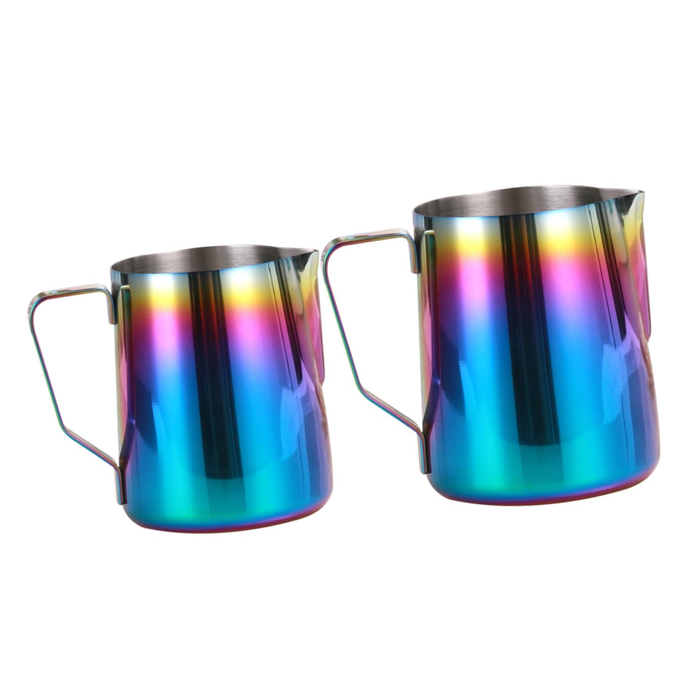 Tasse à mousse en acier inoxydable Amosfun 350ml 600ml pour restaurant bar et maison