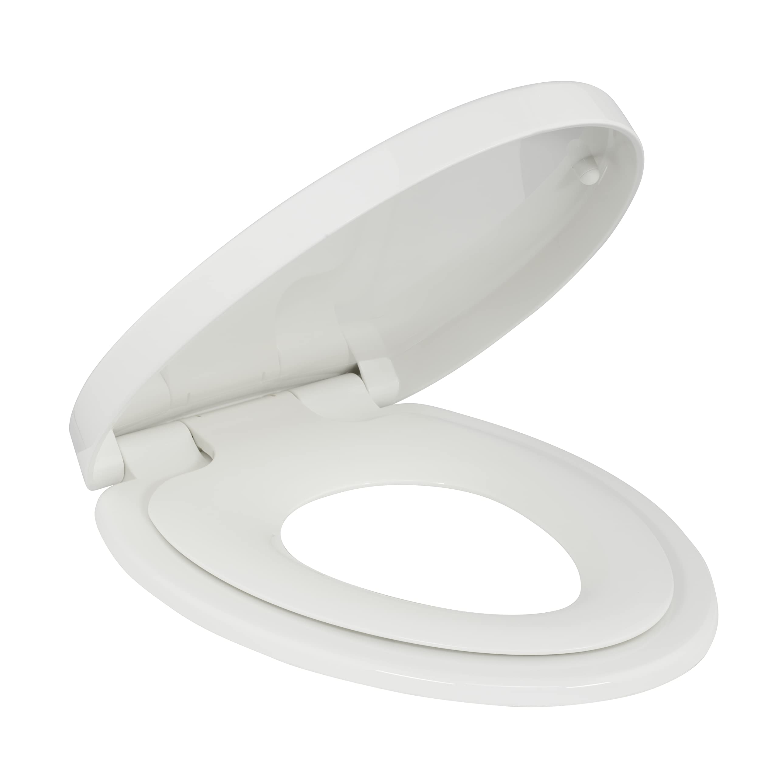 Buy Bath Royale BR631BFFP White, ELONGATED Toilet Seat with Builtin