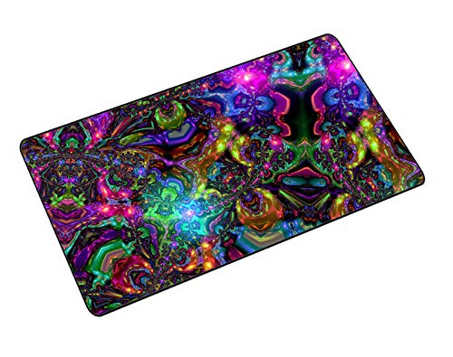 Preisvergleich Produktbild Abstrakte Farbspiel Rutschfeste Mausunterlage, Zum Der Multifunktionsnahtkante Zu Erhöhen, Die Wirksam Ist, Um Abnutzung Zu Verhindern Und Die Wasserdichte Spielauflage 300 * 800Mm Reißen