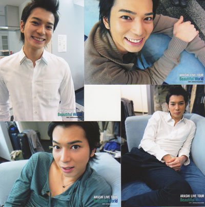 Amazon.co.jp: フォト4枚セット 松本潤 2011-2012 「ARASHI LIVE TOUR