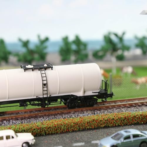 Evemodel 1 Set Spur H0 1:87 Unbemahlte Modell Bahn Zug Kesselwagen Öltankwagen Klebstoff Zubehörteil