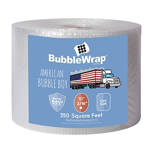 American Bubble Boy Bubble Wrap Official Sealed Air Bubble Wrap - 350 Feet X 1/8