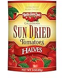 Bella Sun Luci Sun Dried Tomato Halves, Mediterranean Style Sun-Ripened Tomatoes, Kosher, Vegan, Gluten-Free, Premium Ingredient for Pasta, Pizza, Salads, Sandwiches & Appetizers