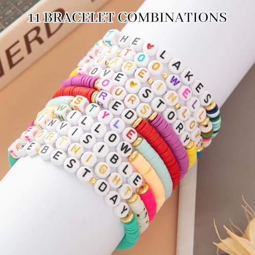 11 PCS Friendship Bracelets, Inspired Bracelets Set, Friendship Bracelets for Fans Women3