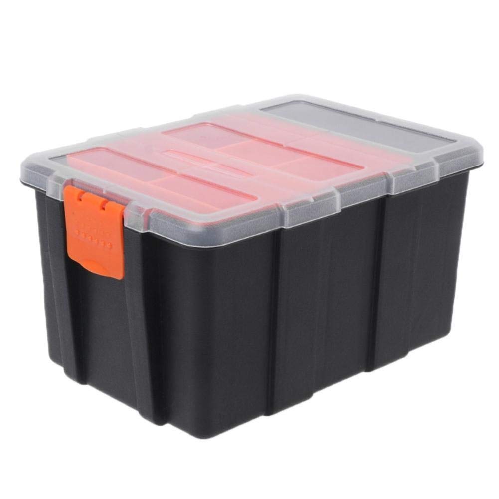 Tool Box， Portable Plastic Tool Parts Box Suitcase electrician tool box Storage Tools box Storage Box Suitcase Case Holder