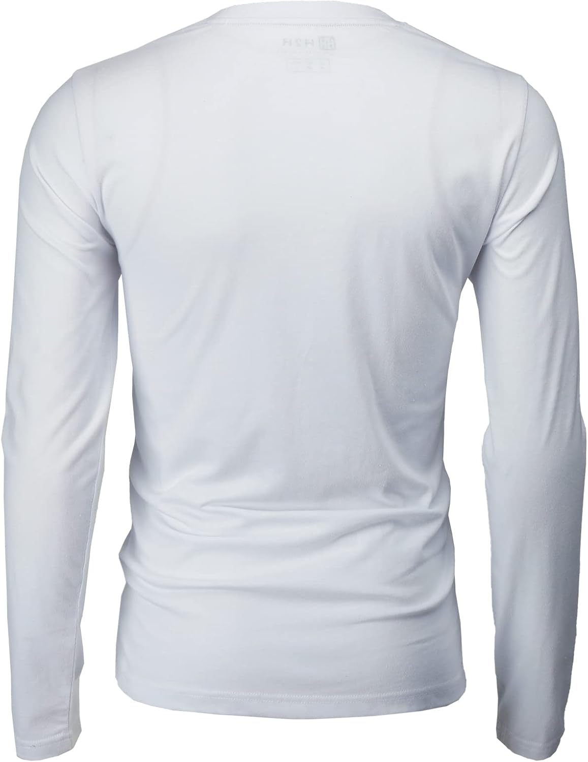 H2H Mens Casual Slim Fit Long Sleeve T-Shirts Soft Lightweight V-Neck/Crew-Neck Size XS to 3XL - Image 4