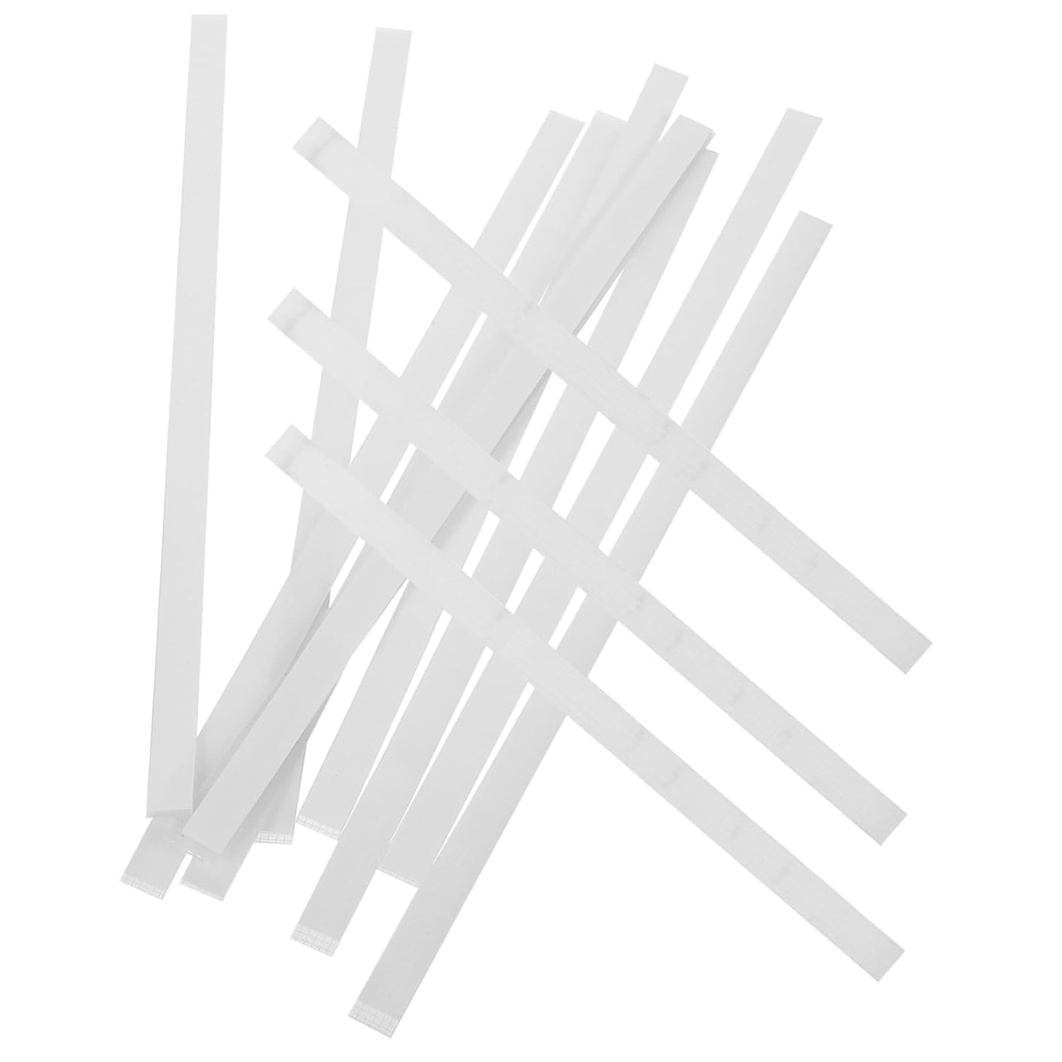 SECFOU Versatile Glue Binding Strips 30pcs Plastic Mesh Backing for Contract Document Binding