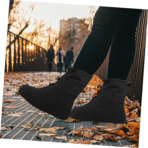Cubrecalzado impermeable para lluvia para mujer de Abaodam, cubrebotas cómodos para actividades al aire libre miniatura 7