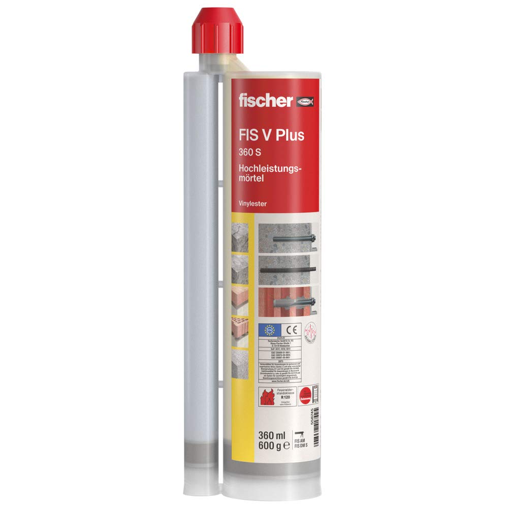 Fischer Mortar FIS V Plus 360 ml for cracked Concrete