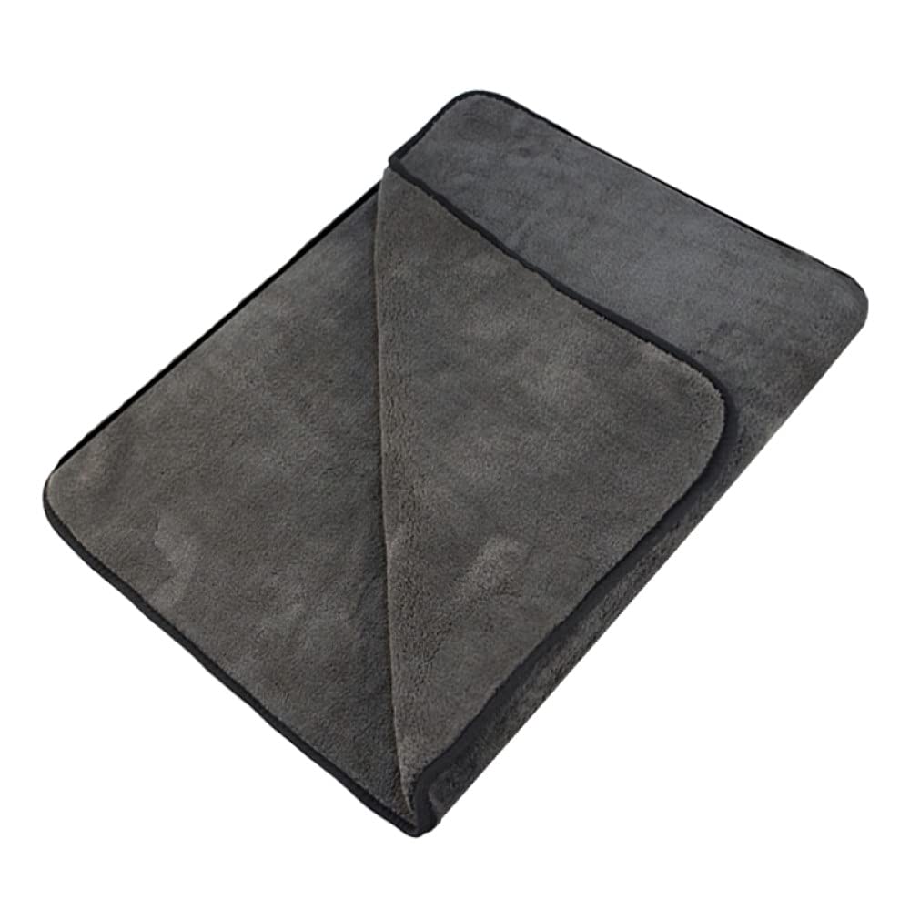 Toalla de lavado de autos 1PCS Car Detailing Paño de limpieza de autos 60X90cm Toallas de secado de microfibra Detalle de autos Pulido Accesorios de paño de lavado de autos, 1PCS blue (1pcs Blue) (1p