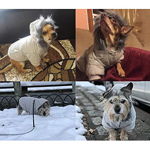 NAMSAN Vestitino invernale per cani, con cappuccio...