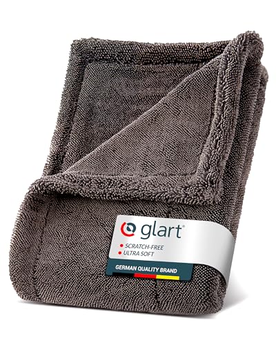 Glart Twist Car Drying Cloth XXL - Premium 60x40cm microfiber towel for scratch-free drying Large drying towel for cars and motorcycles