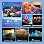Hisense 50" Class QD6 Series (50QD6QF, 2025 Model) QLED 4K UHD Smart Fire TV, Voice Remote with Alexa, Dolby Vision, Dolby Atmos, Motion Rate 120, HDR 10+, Game Mode Plus, MEMC, VRR, ALLM - Image 3