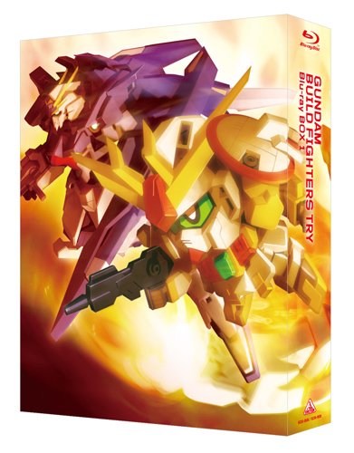 Animation - Gundam Build Fighters Try Blu-Ray Box 1 Standard Edition (3BDS) [Japan BD] BCXA-936