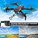 RADCLO Drone with Camera - Drones for Adults, 1080P HD FPV Foldable Drone with Carrying Case, 2 Batteries, Carrying Case, Adjustable Lens, One Key Take Off/Land, Altitude Hold, 360° Flip, Toys Gifts