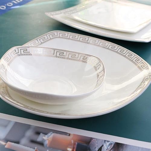 The Glamour - Vajilla de porcelana china (16 piezas) The Glamour - Vajilla de porcelana china (16 piezas)