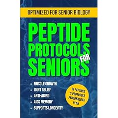 Peptide Protocols for Seniors Audiolibro Por Rachel B. Bennett arte de portada