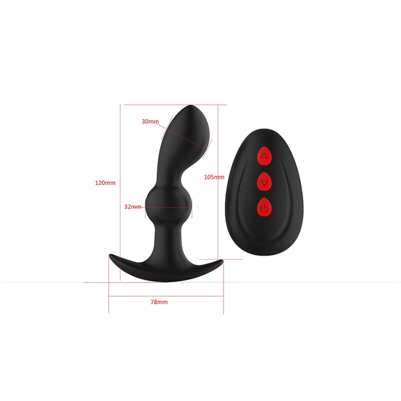 Vibreur Vibromasseur anal portable, plug anal Pour hommes, massage de la prostate, gode télécommandé, masturbateur anus, jouets exotiques, machine sexuelle